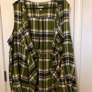 Cato 26/28 vest cotton